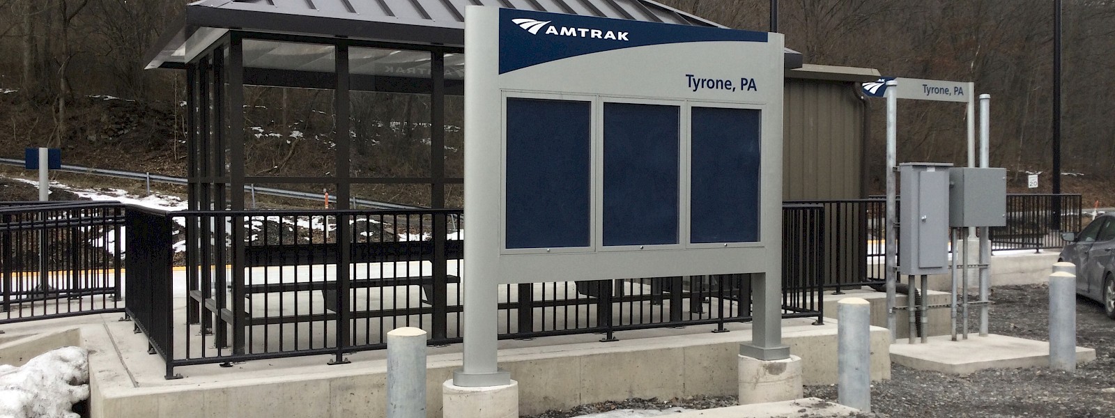 Tyrone PA Amtrak Station Photo by Dave Curtis